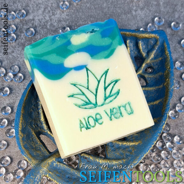 Seifenstempel "Aloe vera 2" Beispiel