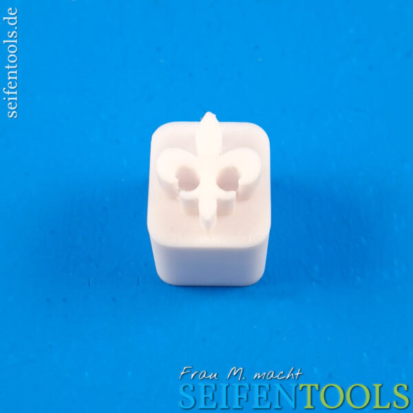 Mini-Seifenstempel "Fleur de Lis"