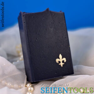 Mini-Seifenstempel "Fleur de Lis" Beispiel