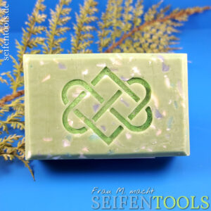 Seifenstempel "Keltischer Liebesknoten" Beispiel