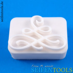Seifenstempel Calligraphie-Swirl 2