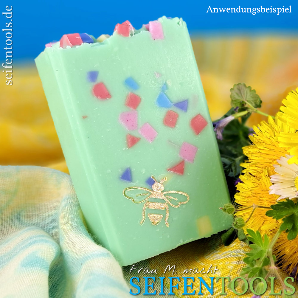Seifenstempel "Honigbiene" Beispiel