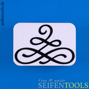 Seifenstempel "Calligraphie-Swirl 2" Ansicht Basis