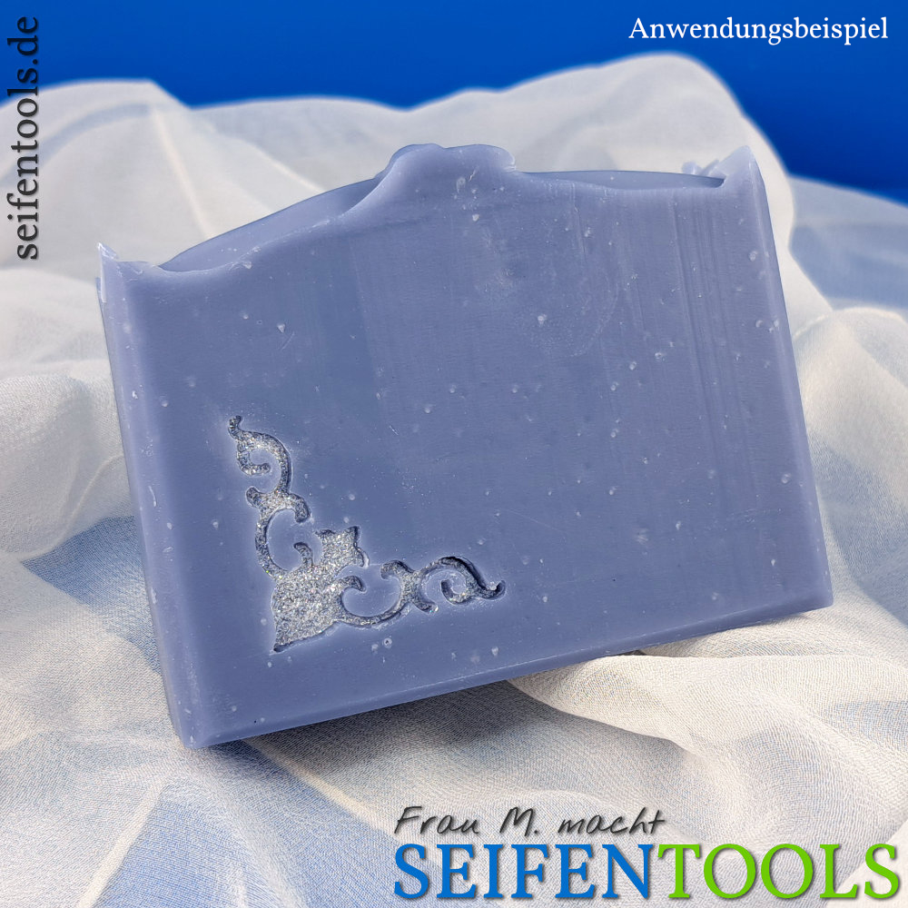 Seifenstempel "Eckdekor 2" Beispiel