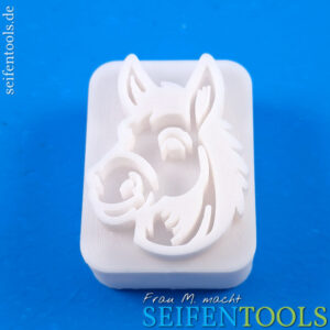 Seifenstempel "Esel (Porträt)"