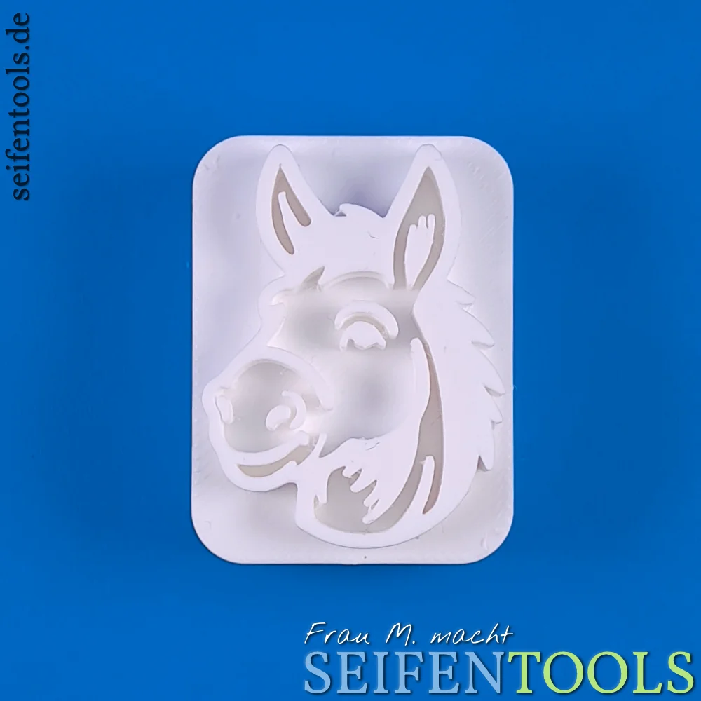 Seifenstempel "Esel (Porträt)"