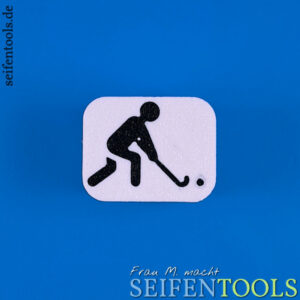 Seifenstempel "Hockeyspieler" Ansicht Basis