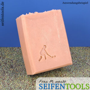 Seifenstempel "Hockeyspieler" Beispiel Seifenstempel "Hockeyspieler" Beispiel