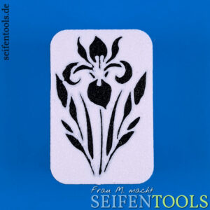 Seifenstempel "Schwertlilie 2" Ansicht Basis