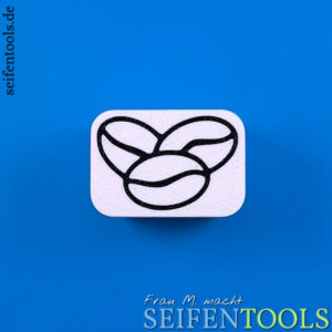 Seifenstempel "Kaffeebohnen" Ansicht Basis