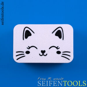 Seifenstempel "Katze Edie" Ansicht Basis