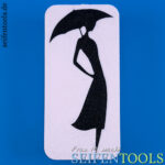 Seifenstempel „Lady mit Schirm“