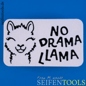 Seifenstempel "No Drama Llama" Ansicht Basis