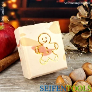 Seifenstempel "Lebkuchenmännchen" Beispiel Seifenstempel "Lebkuchenmännchen" Beispiel