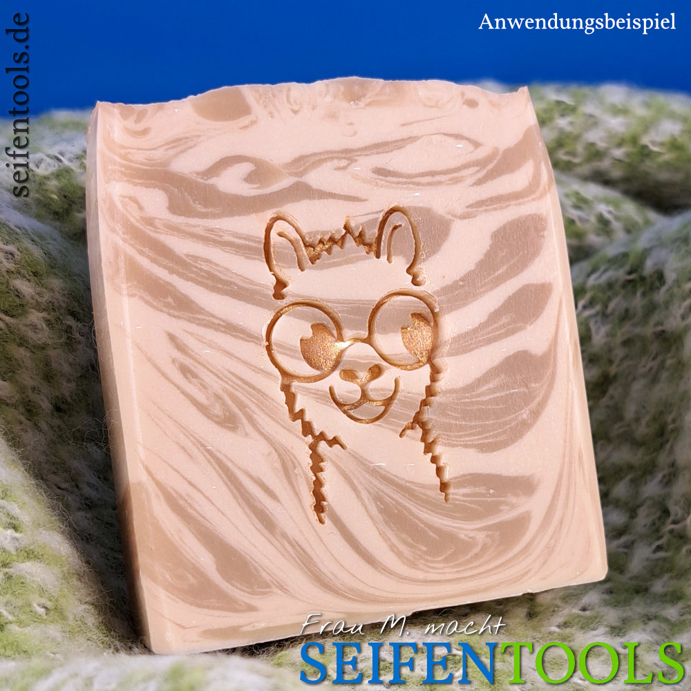 Seifenstempel "Lama Pauli" Beispiel
