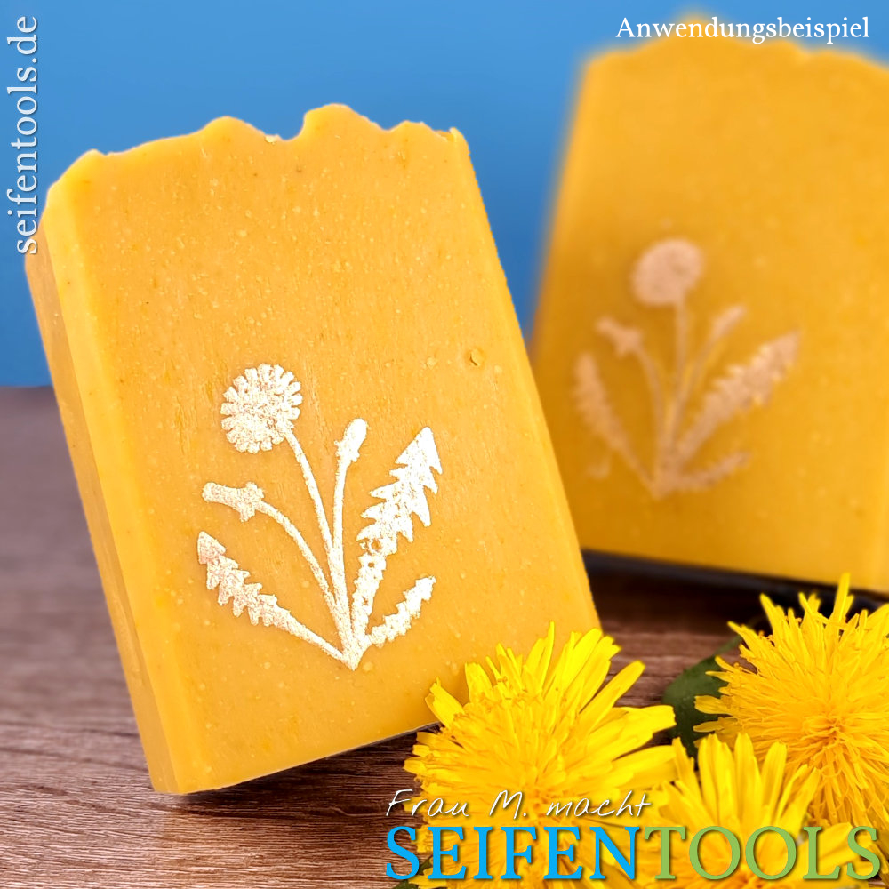 Seifenstempel "Löwenzahn 2" Beispiel