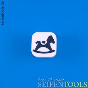 Mini-Seifenstempel "Schaukelpferd" Ansicht Basis