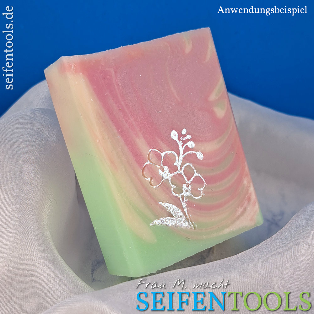 Seifenstempel "Orchidee" Beispiel