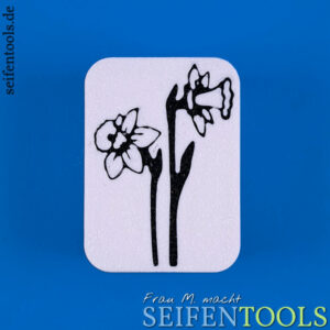 Seifenstempel "Osterglocken" Ansicht Basis