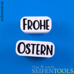 2er Seifenstempel-Set „Frohe Ostern"