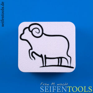 Seifenstempel "Schafbock" Ansicht Basis