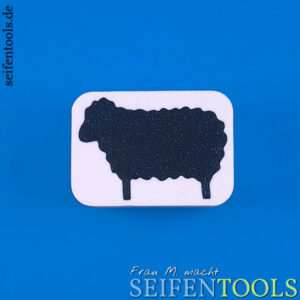 Seifenstempel "Schaf (Silhouette)" Ansicht Basis