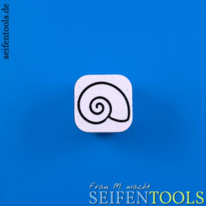 Mini-Seifenstempel "Schnecke" Ansicht Basis