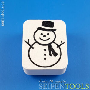 Seifenstempel "Schneemann" Ansicht Basis