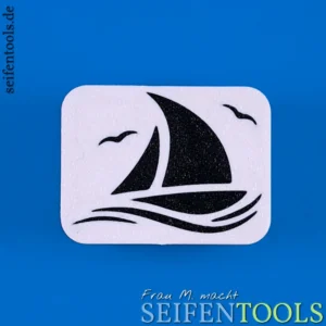 Seifenstempel "Segelboot" Ansicht Basis
