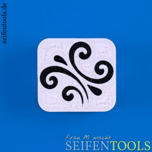 Seifenstempel "Swirlement 1" Ansicht Basis