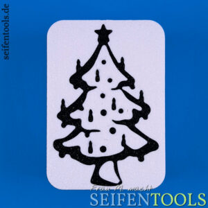 Seifenstempel "Weihnachtsbaum" Ansicht Basis