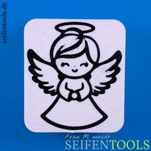 Seifenstempel "Weihnachtsengel" Ansicht Basis