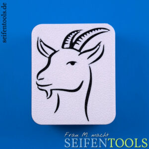 Seifenstempel "Ziegenkopf" Ansicht Basis
